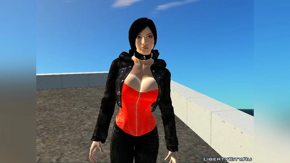 Jaket Korset Sexy Ada Wong / GTA San Andreas