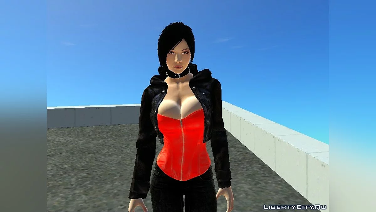 Jaket Korset Sexy Ada Wong / GTA San Andreas