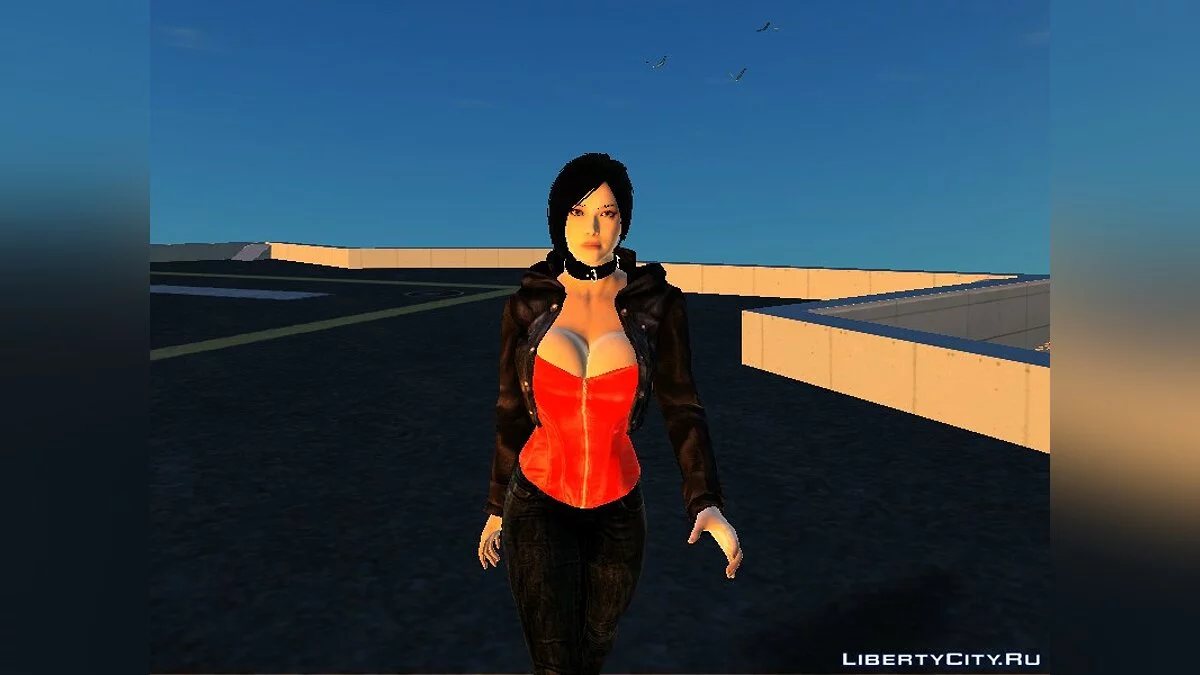 Jaket Korset Sexy Ada Wong / GTA San Andreas