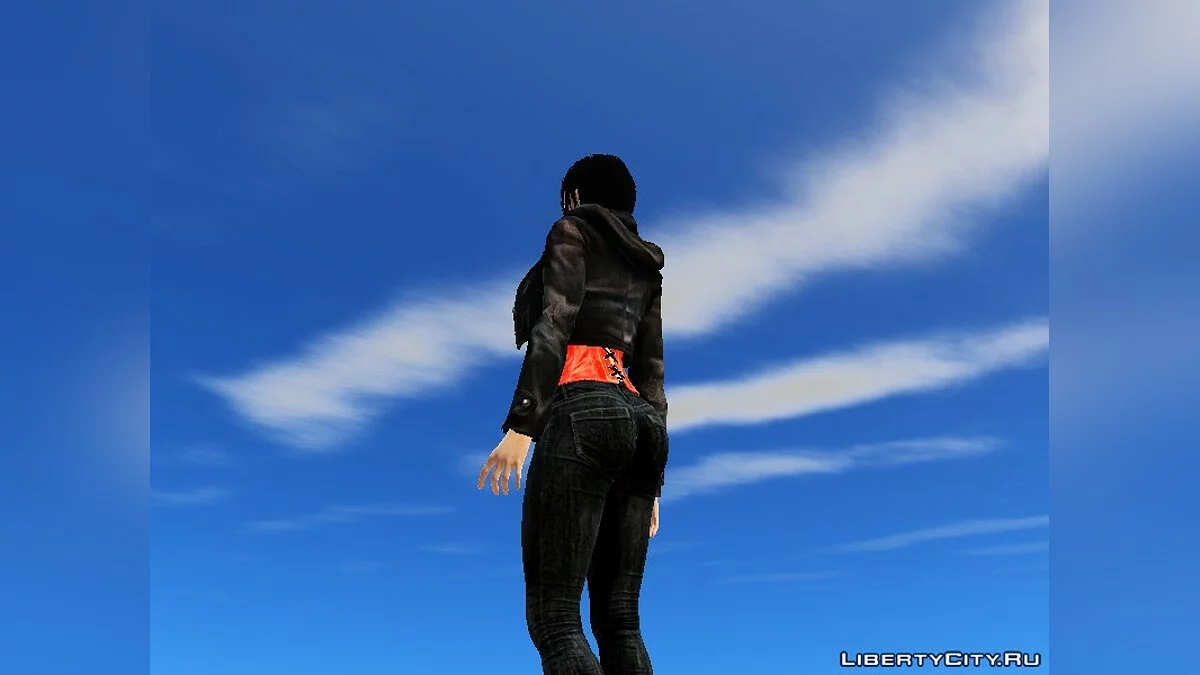 Jaket Korset Sexy Ada Wong / GTA San Andreas