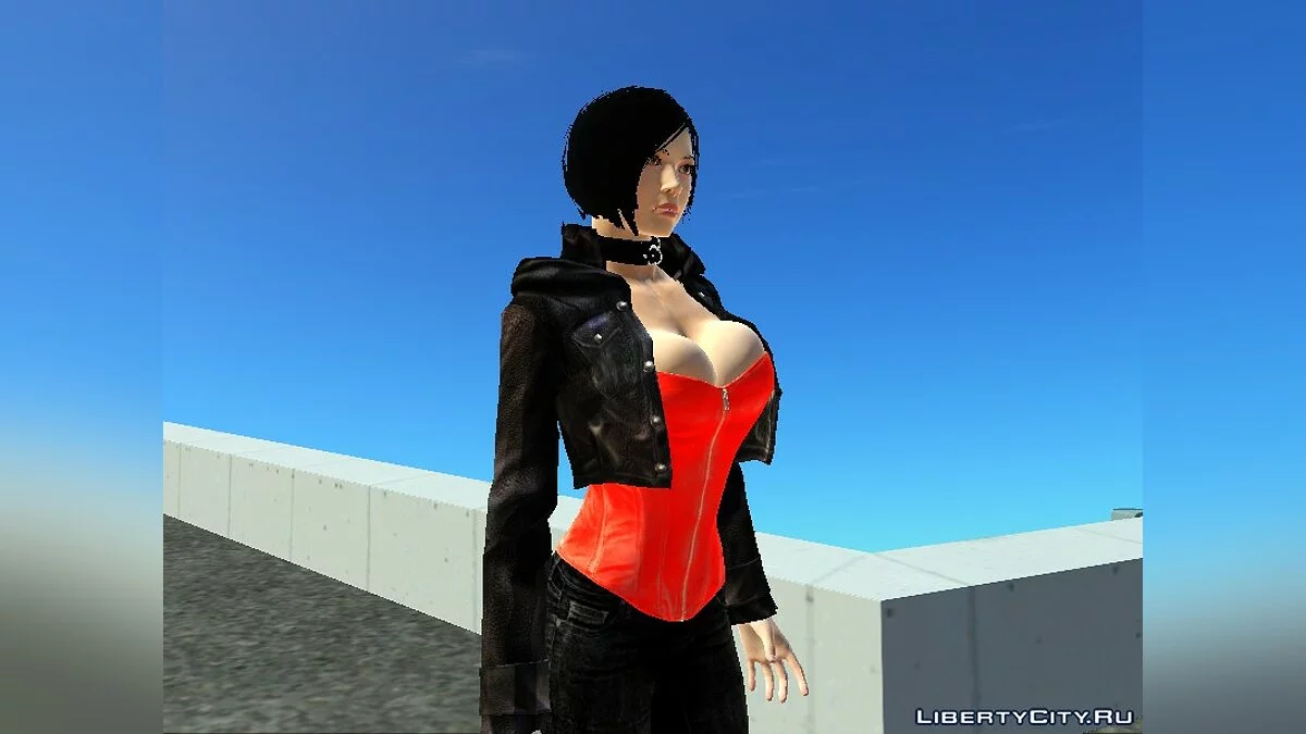 Jaket Korset Sexy Ada Wong / GTA San Andreas