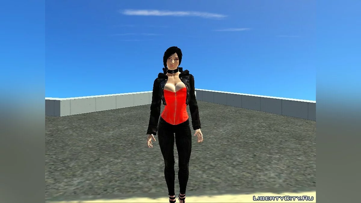 Jaket Korset Sexy Ada Wong / GTA San Andreas
