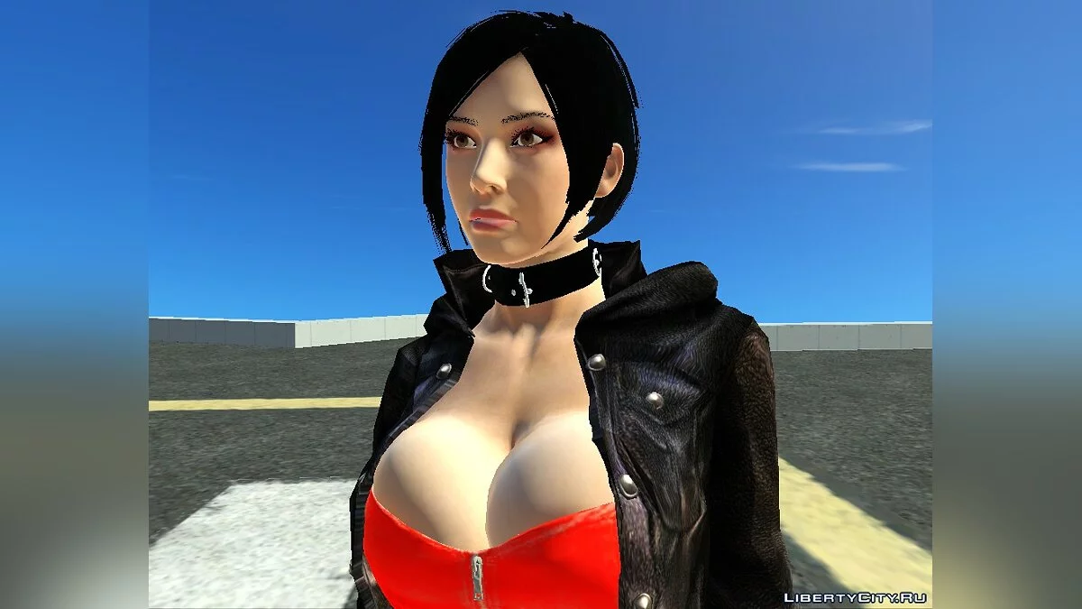 Jaket Korset Sexy Ada Wong / GTA San Andreas
