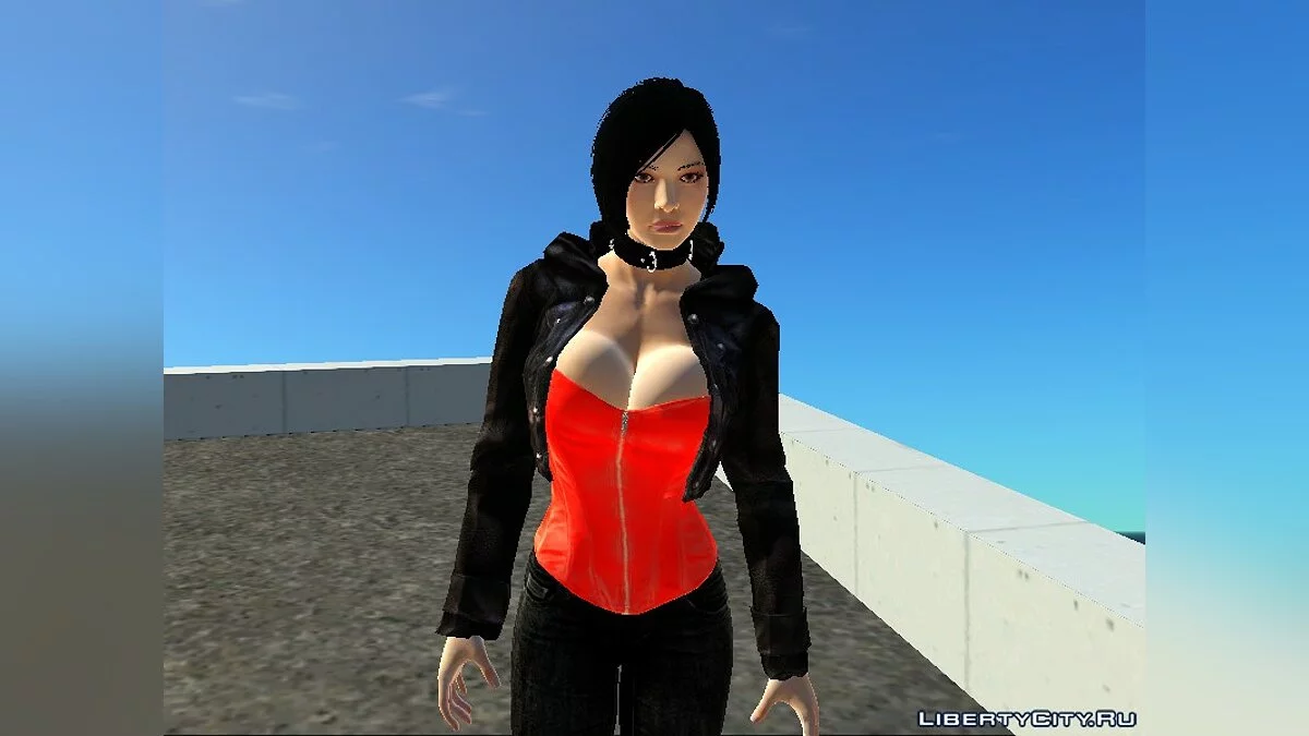 Jaket Korset Sexy Ada Wong / GTA San Andreas