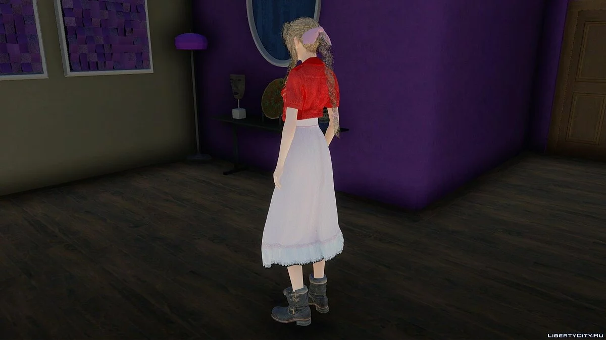 Aeris Gainsborough de Final Fantasy 7 / GTA San Andreas