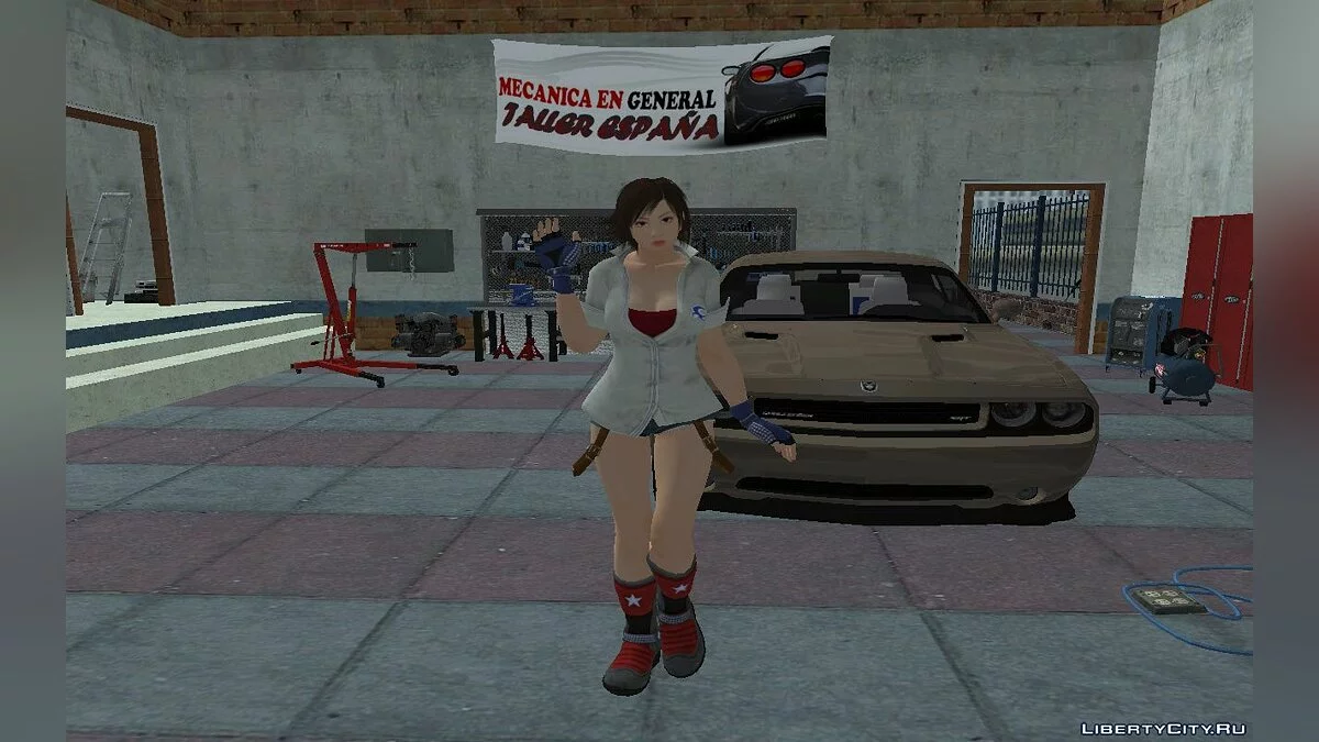 Asuka Kazama de Tekken 7 / GTA San Andreas