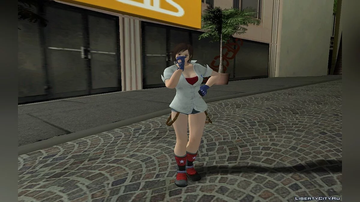 Asuka Kazama de Tekken 7 / GTA San Andreas