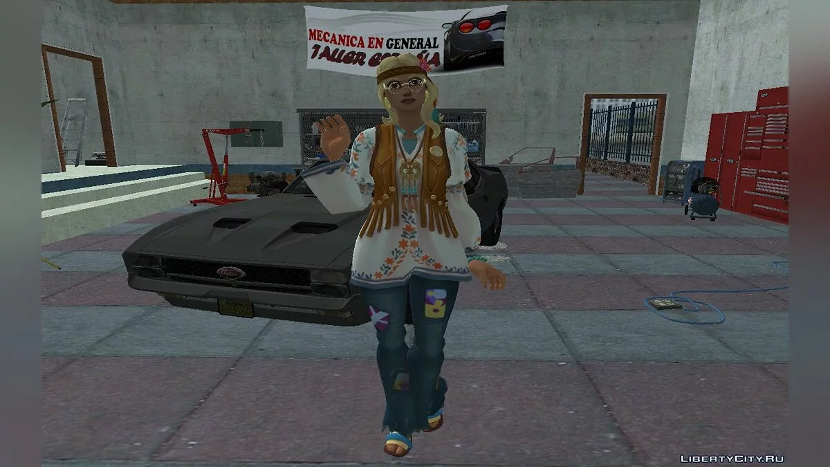 Dreamflower from Fortnite / GTA San Andreas