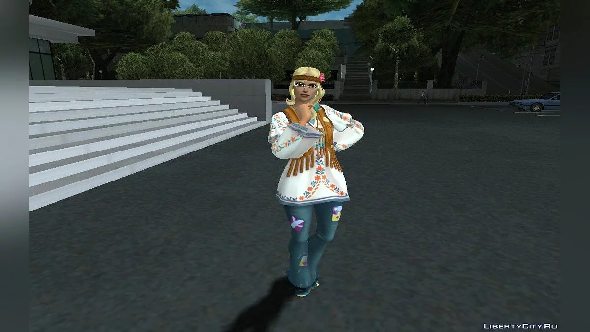 Dreamflower from Fortnite / GTA San Andreas