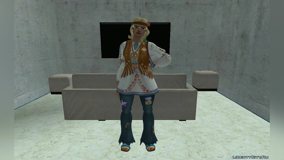 Dreamflower from Fortnite / GTA San Andreas