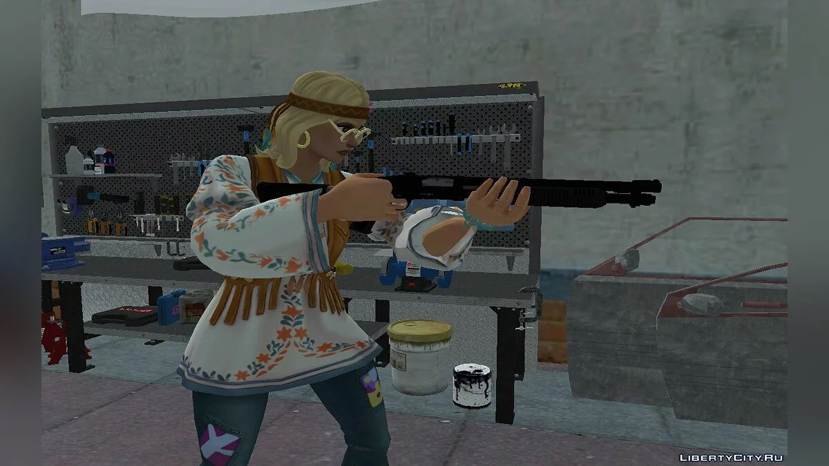 Dreamflower from Fortnite / GTA San Andreas
