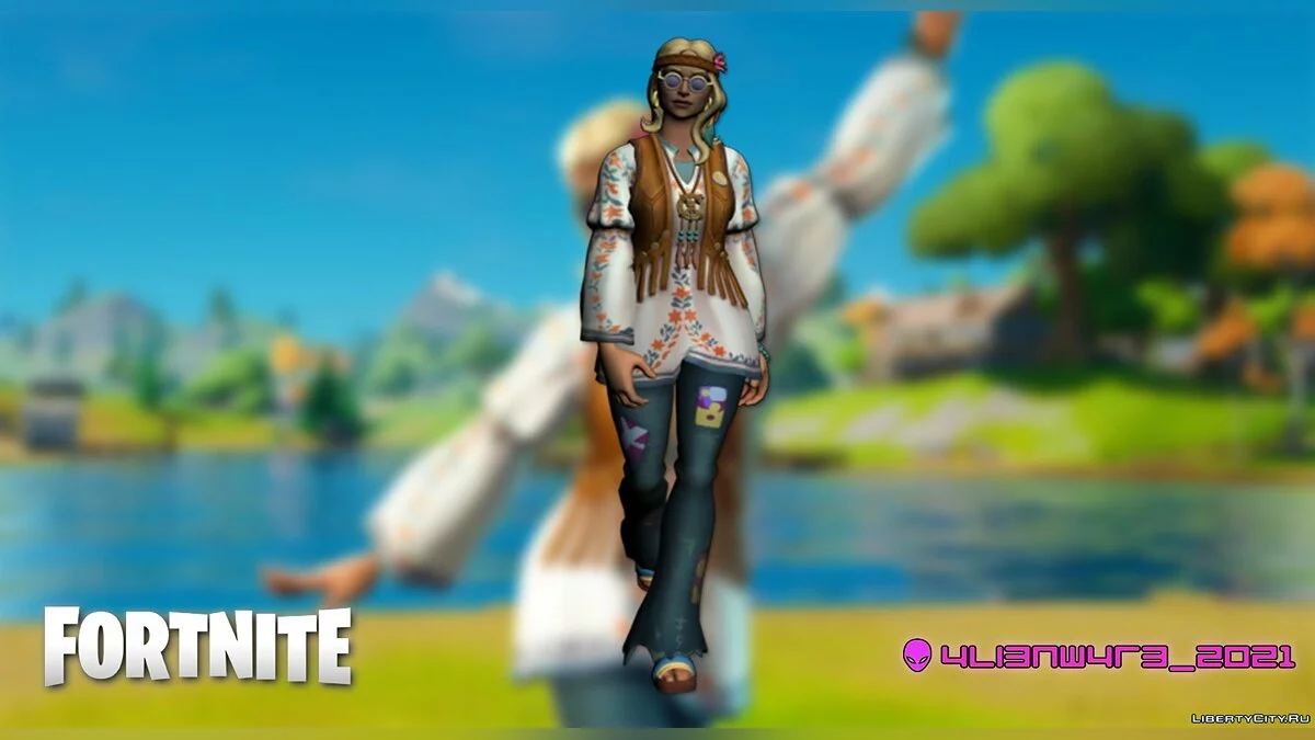 Dreamflower from Fortnite / GTA San Andreas