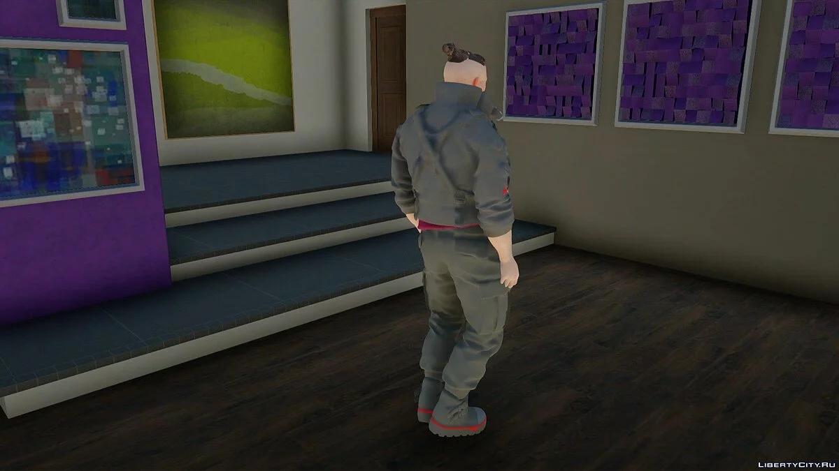 来自Cyberpunk 2077的杰基·威尔斯 / GTA San Andreas