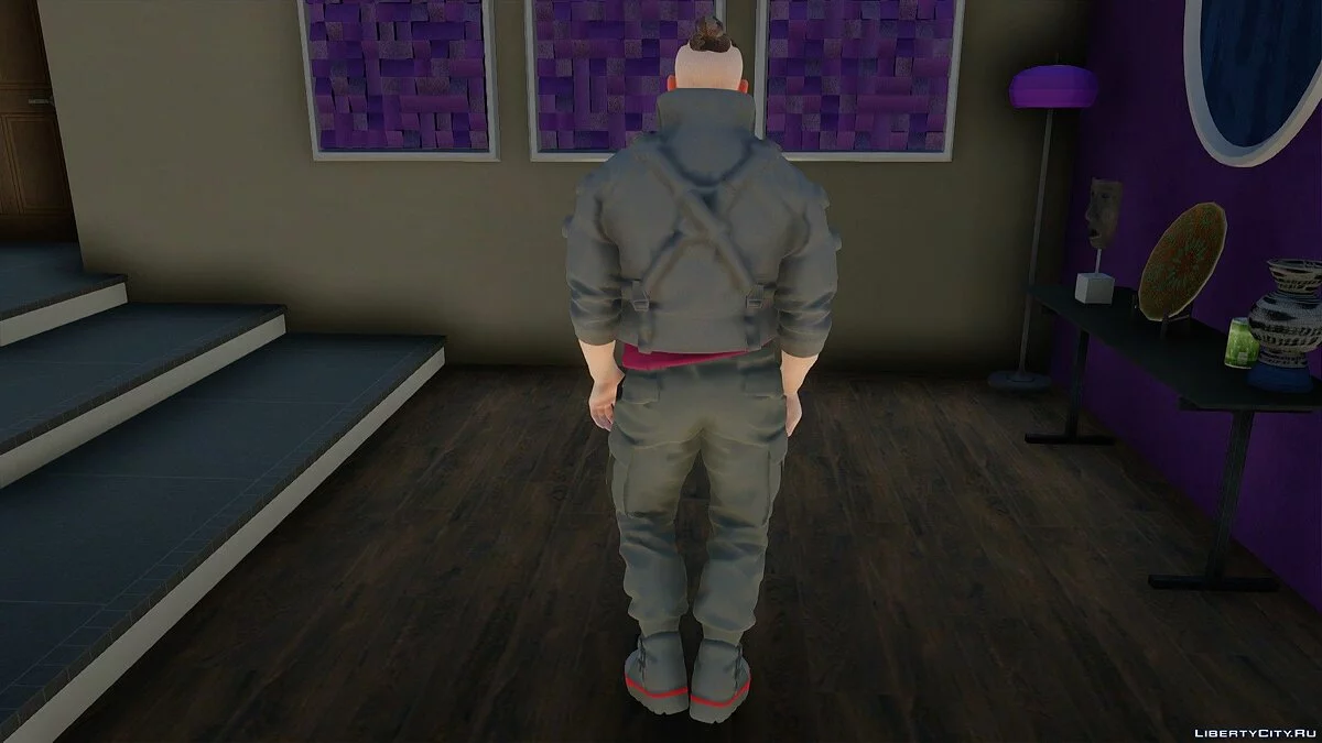 来自Cyberpunk 2077的杰基·威尔斯 / GTA San Andreas
