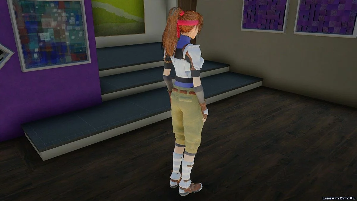 Jessie Rasberry de Final Fantasy 7 / GTA San Andreas
