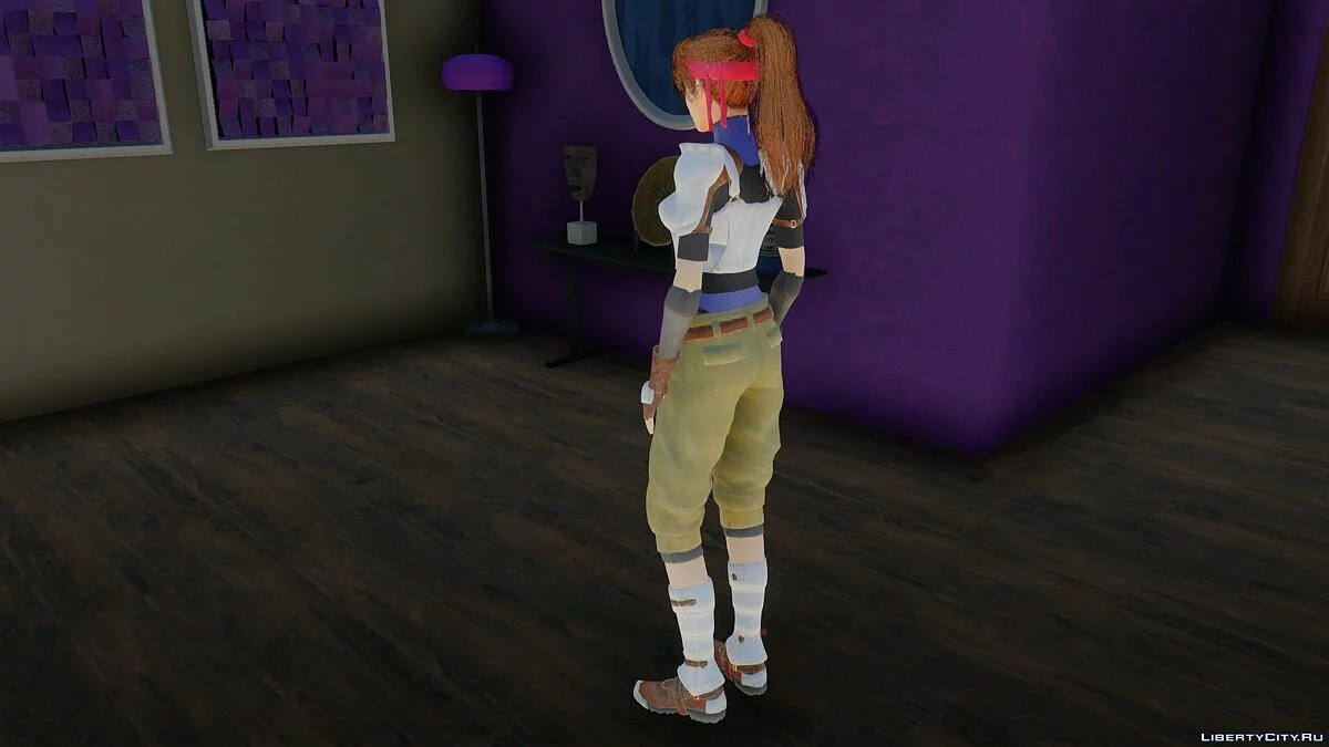 Jessie Rasberry de Final Fantasy 7 / GTA San Andreas