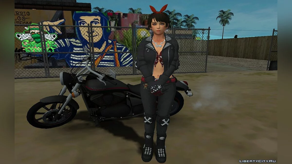 Josie Rizal dari Tekken 7 / GTA San Andreas