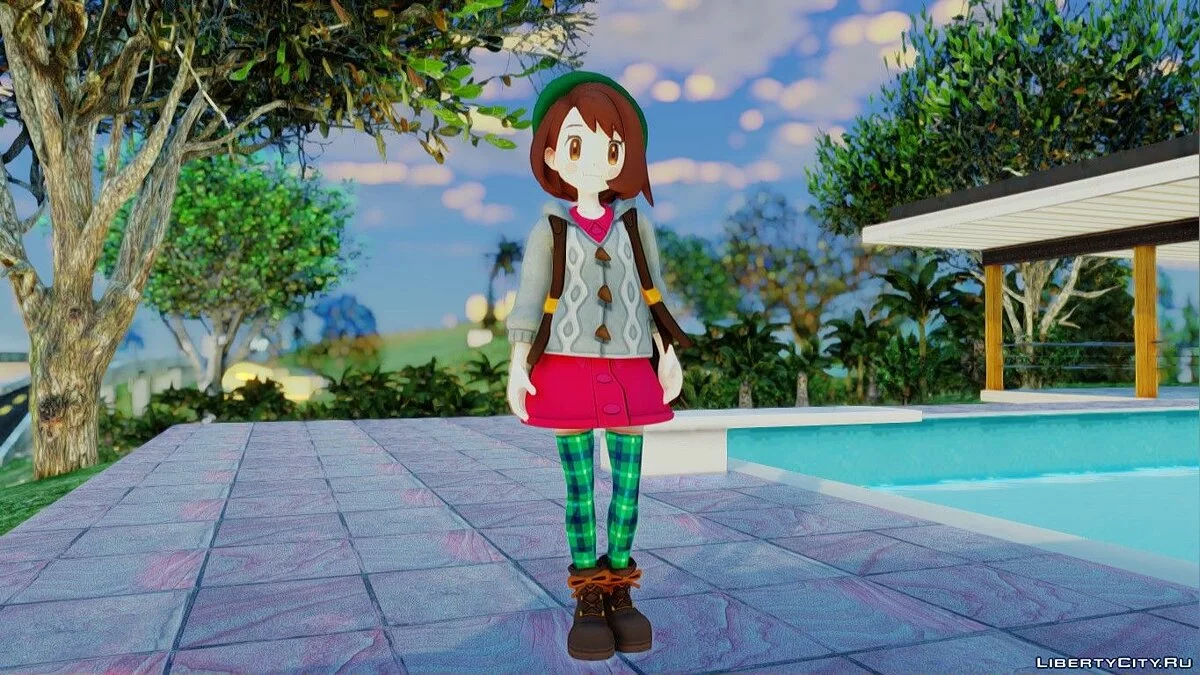 Gloria dari Pokemon Sword And Shield / GTA San Andreas