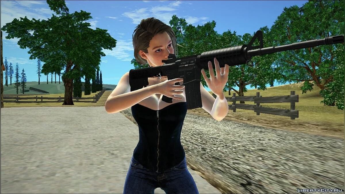 吉尔·瓦伦丁性感紧身衣 / GTA San Andreas