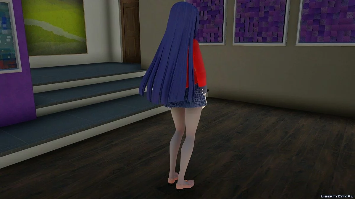 Юмэко Джабами из Kakegurui / GTA San Andreas