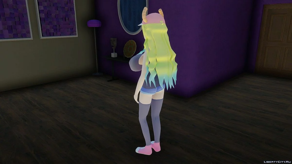 Ketsalkoatl from Kobayashi-san Chi No Maid Dragon / GTA San Andreas
