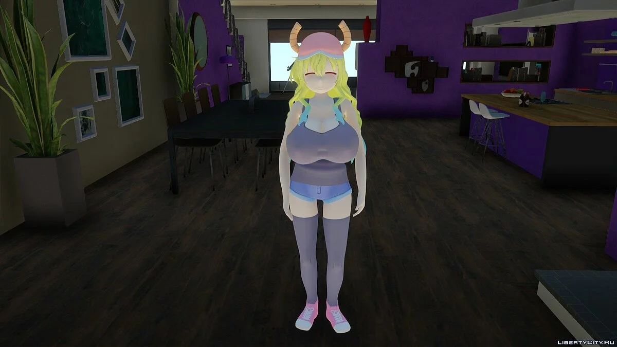 Ketsalkoatl from Kobayashi-san Chi No Maid Dragon / GTA San Andreas