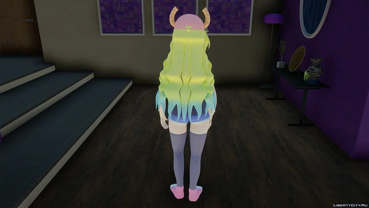 Ketsalkoatl from Kobayashi-san Chi No Maid Dragon / GTA San Andreas