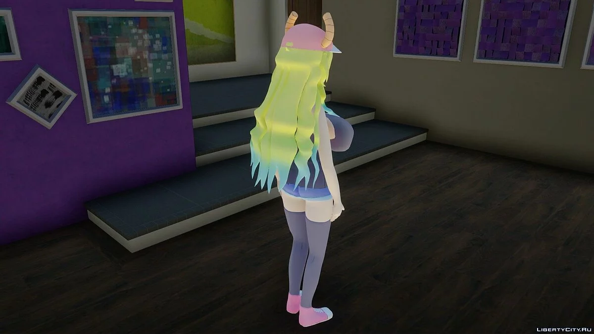 Ketsalkoatl from Kobayashi-san Chi No Maid Dragon / GTA San Andreas