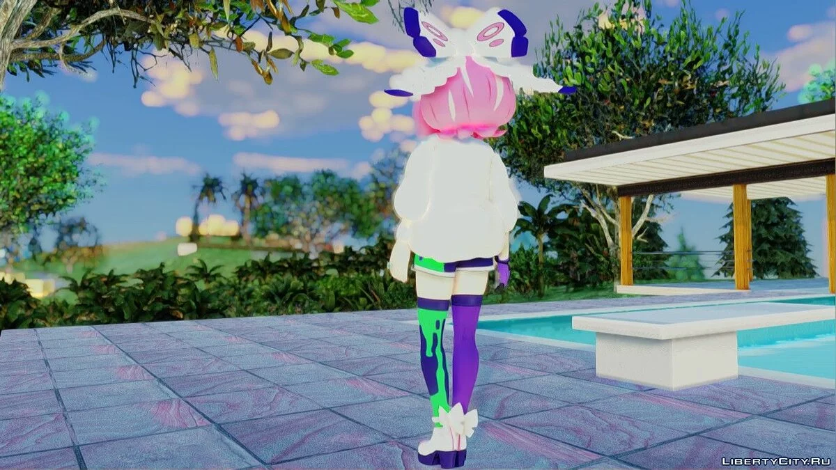 Klara de Pokemon Sword And Shield / GTA San Andreas