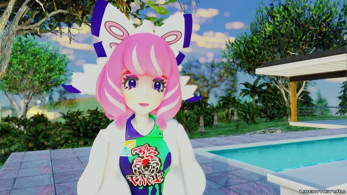 Klara de Pokemon Sword And Shield / GTA San Andreas