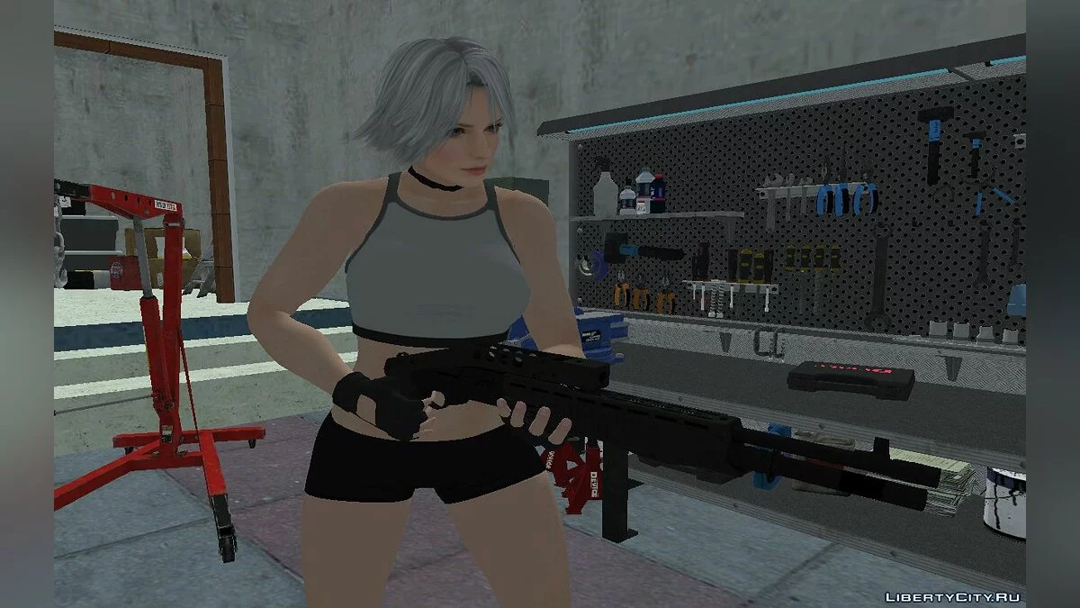 Christie in Trainingskleidung / GTA San Andreas
