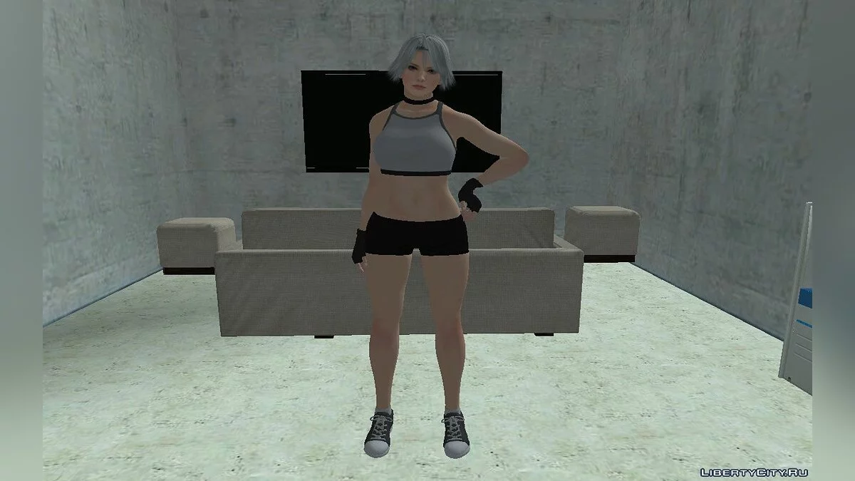 Christie in Trainingskleidung / GTA San Andreas