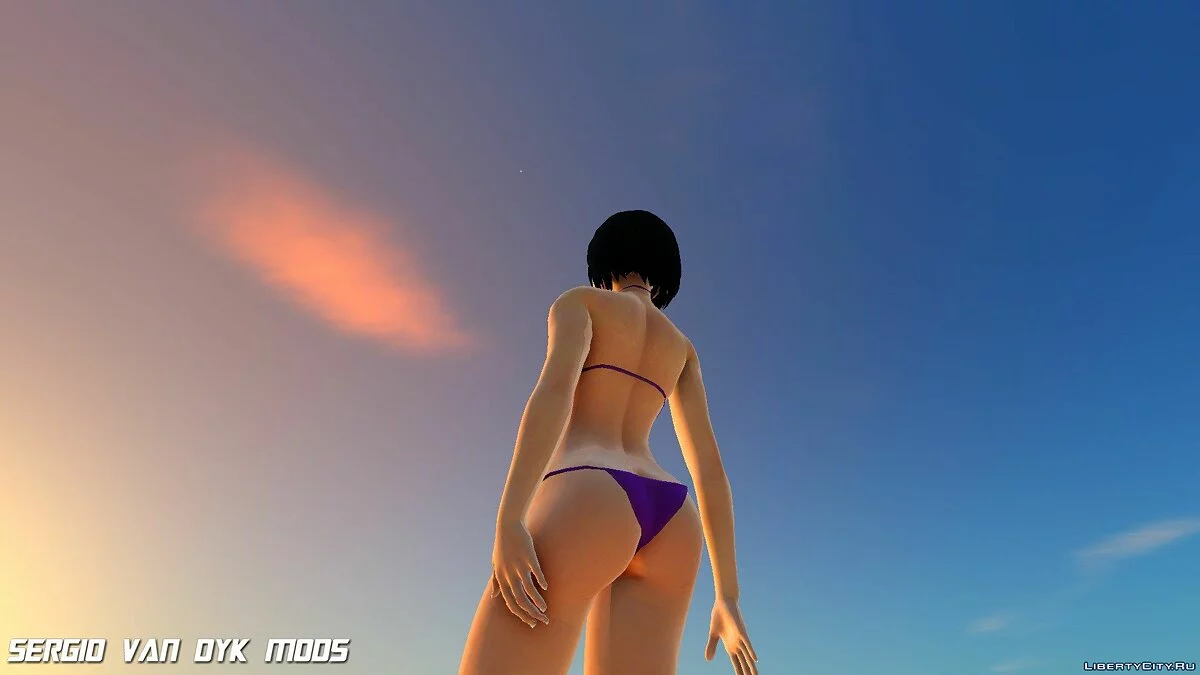 Mikasa Ackerman en bikini / GTA San Andreas