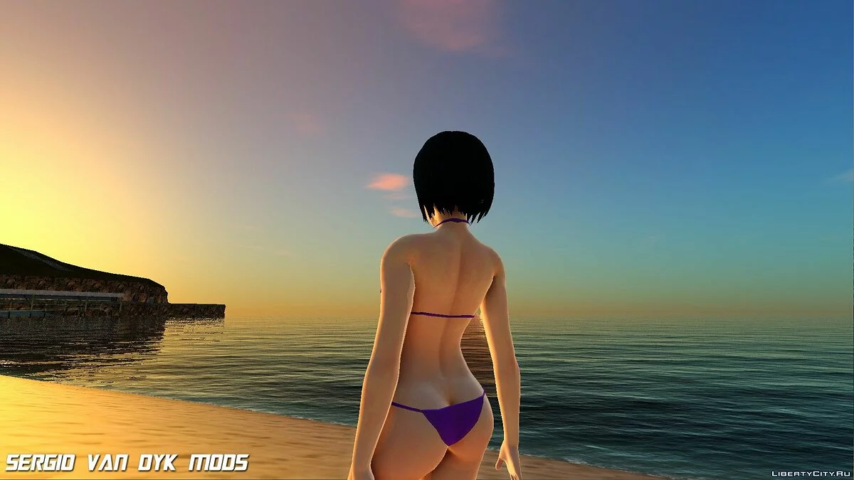 Mikasa Ackerman en bikini / GTA San Andreas