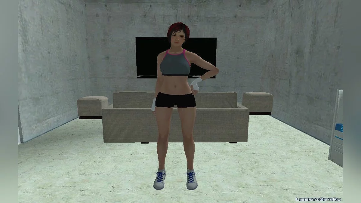 Mila in Training Outfit / GTA San Andreas