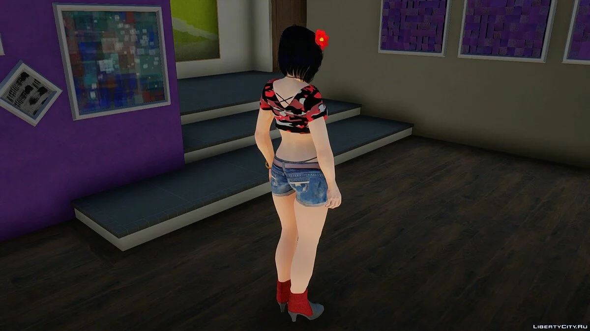 Momiji en tenue décontractée v3 / GTA San Andreas