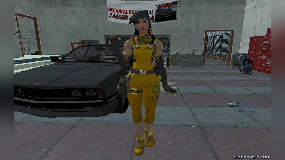 Outcast from Fortnite / GTA San Andreas