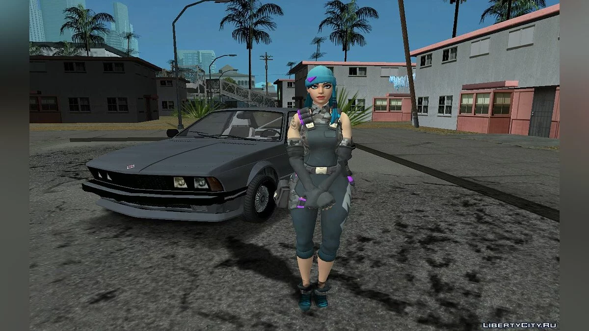Outcast from Fortnite / GTA San Andreas