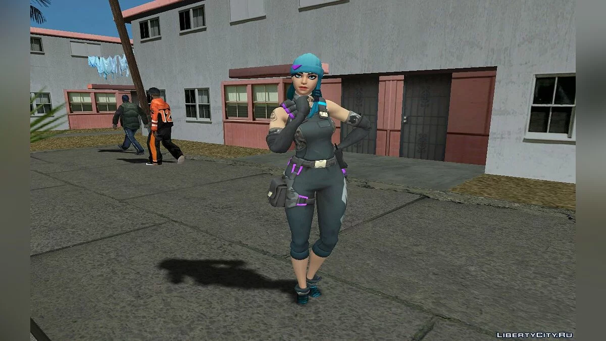 Outcast from Fortnite / GTA San Andreas