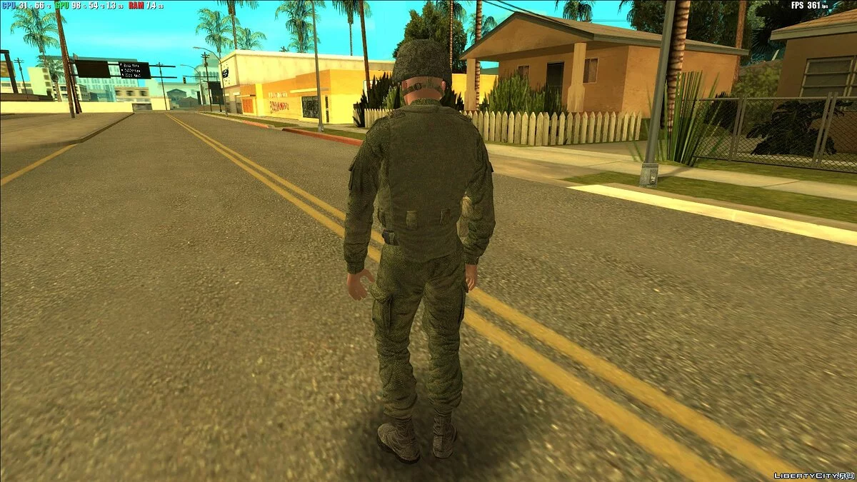 Soldado da infantaria mecanizada / GTA San Andreas