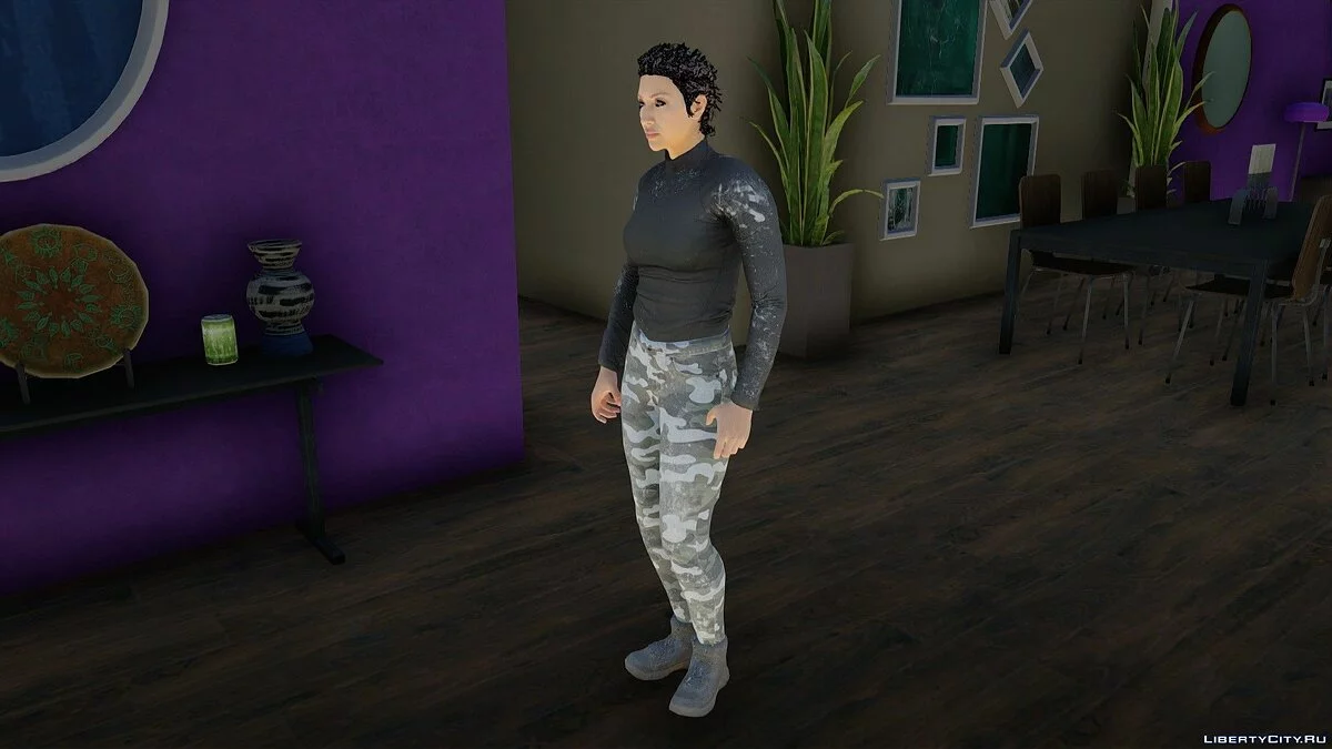 Roze (April Nicole) de Call of Duty / GTA San Andreas