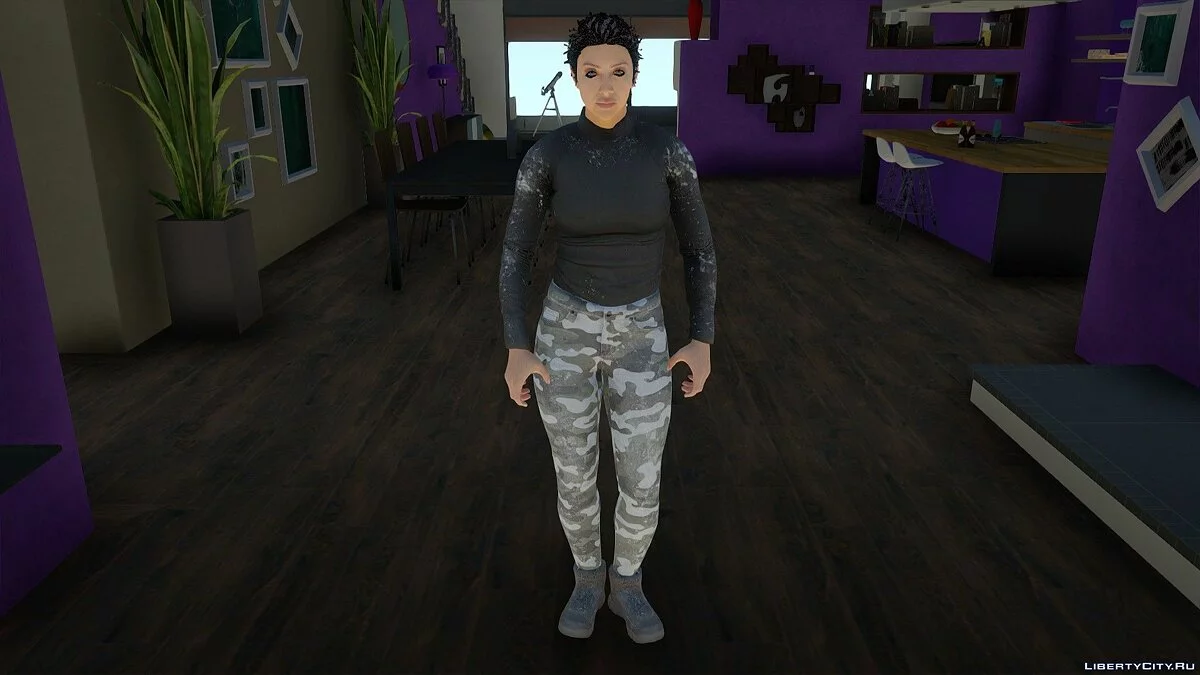 Roze (April Nicole) de Call of Duty / GTA San Andreas