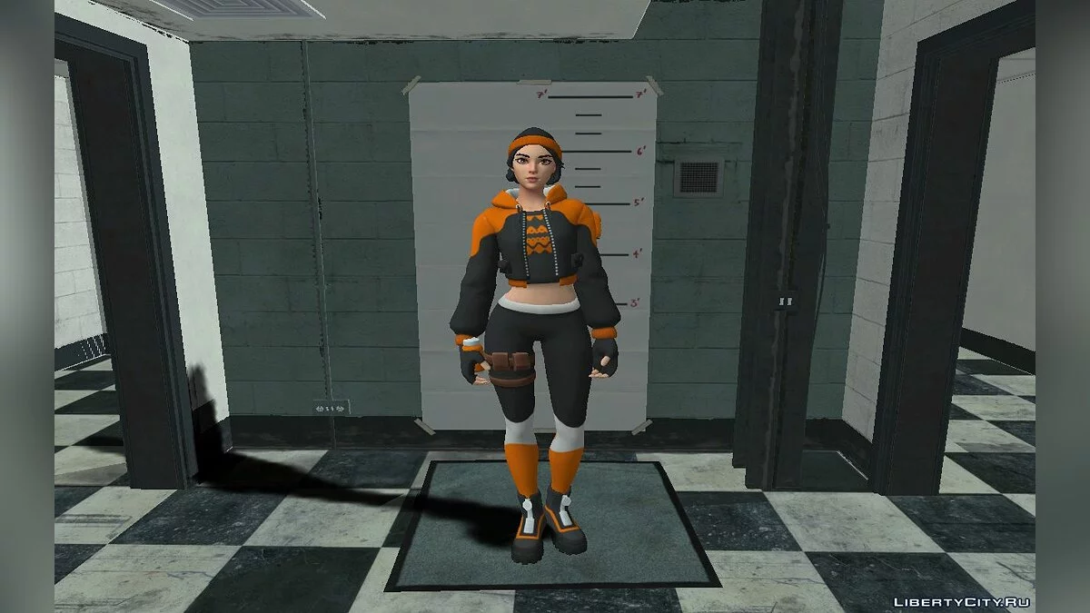 Sagan from Fortnite / GTA San Andreas