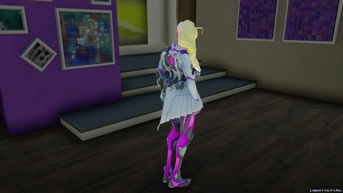 Sombra Cyberspace d'Overwatch / GTA San Andreas
