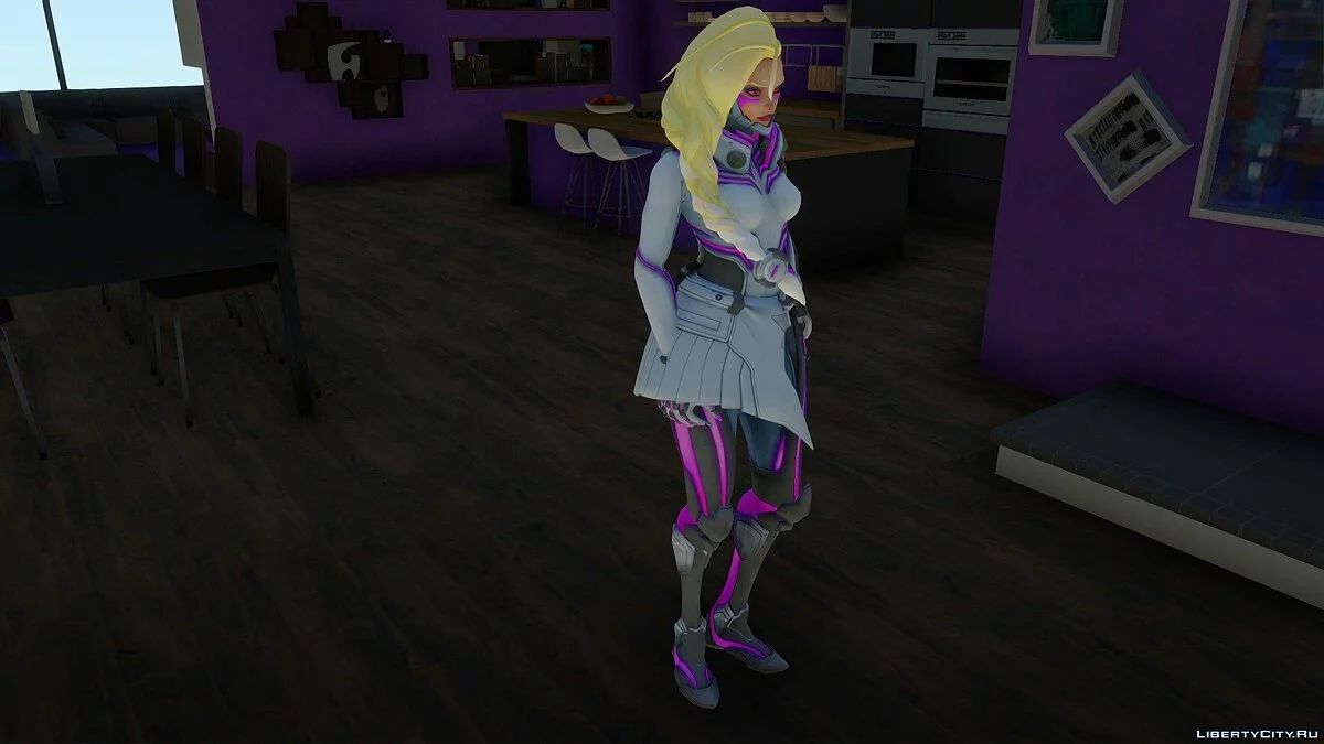 Sombra Cyberspace d'Overwatch / GTA San Andreas