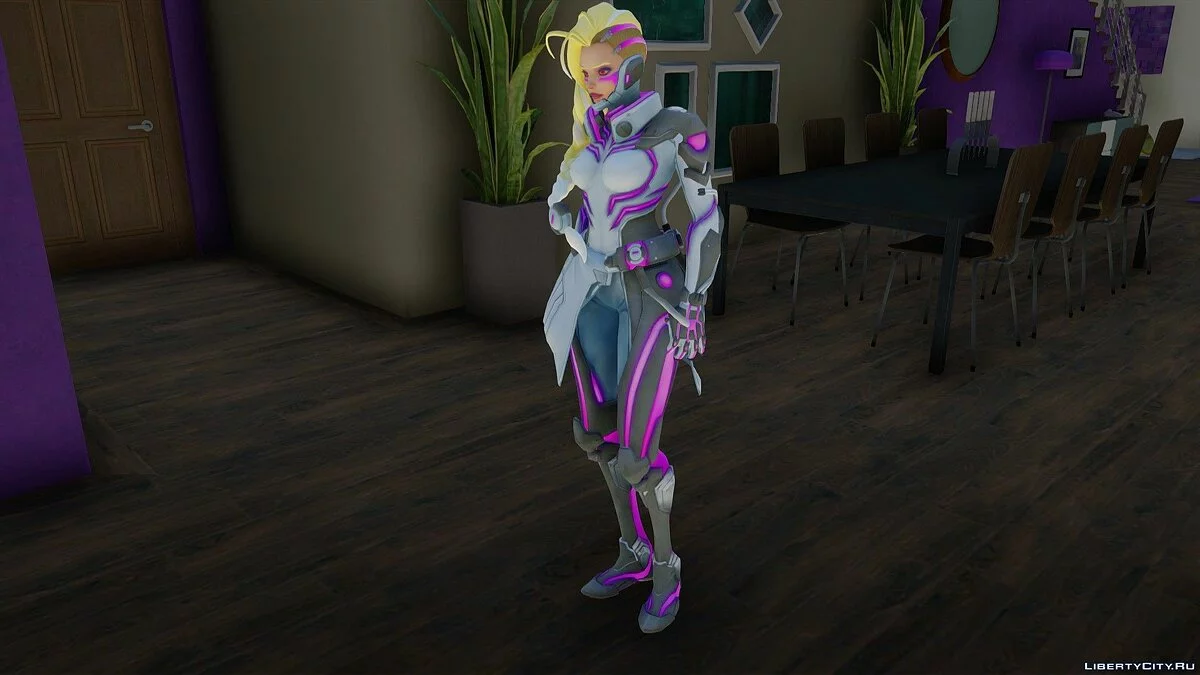 Sombra Cyberspace d'Overwatch / GTA San Andreas