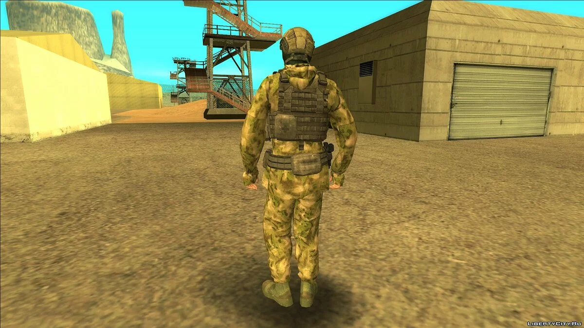 Співробітник ССО РФ (Армія, ЗС РФ) / GTA San Andreas
