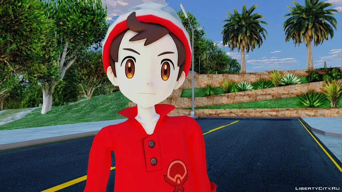Віктор з Pokemon Sword And Shield / GTA San Andreas