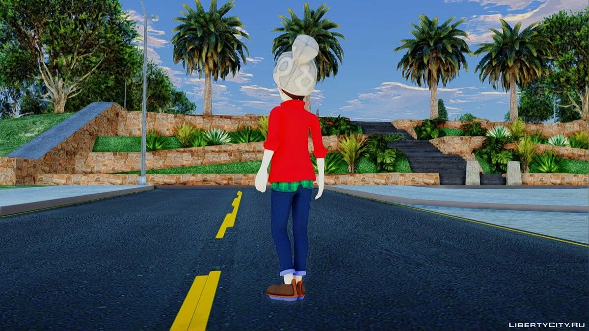 Віктор з Pokemon Sword And Shield / GTA San Andreas