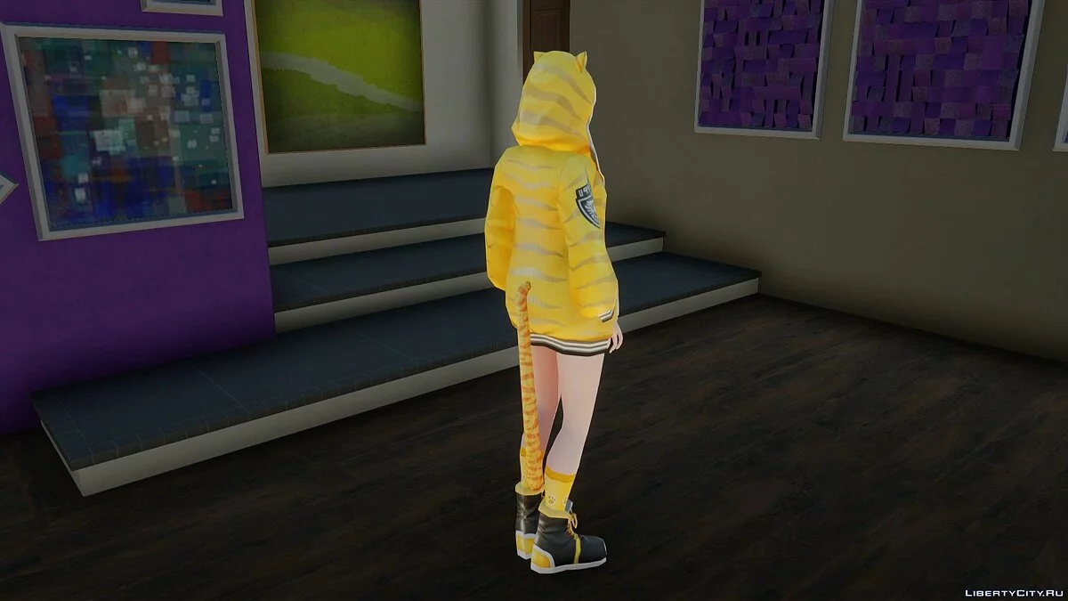 Traje de Tigre Cero de Cyber Hunter / GTA San Andreas